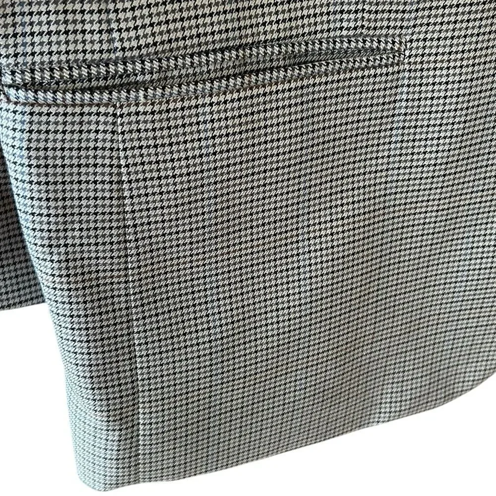 Club‎ Room by Macy’s Houndstooth Plaid Blazer 42 R